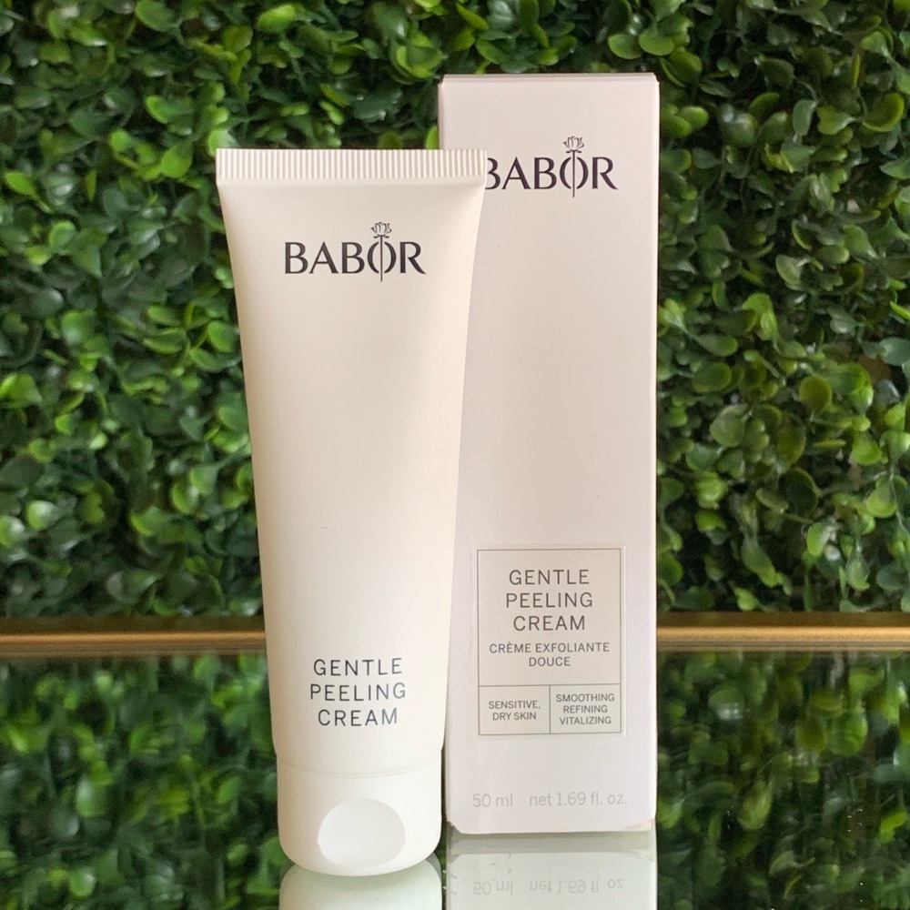 BABOR Gentle Peeling Cream | NEW | Full Size | Dry Skin Gentle Exfoliating Scrub